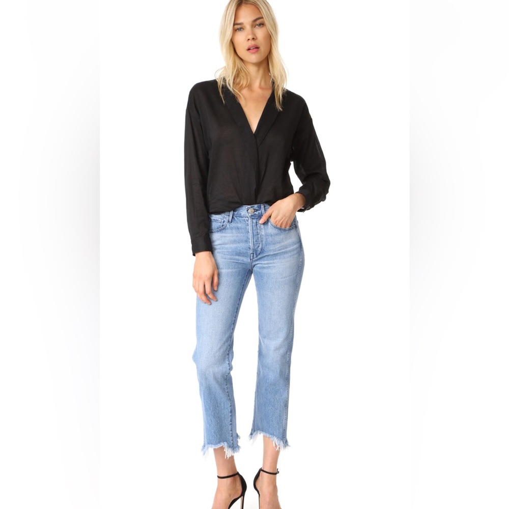 3x1 Shelter Austin Crop Jeans in color Byrd.